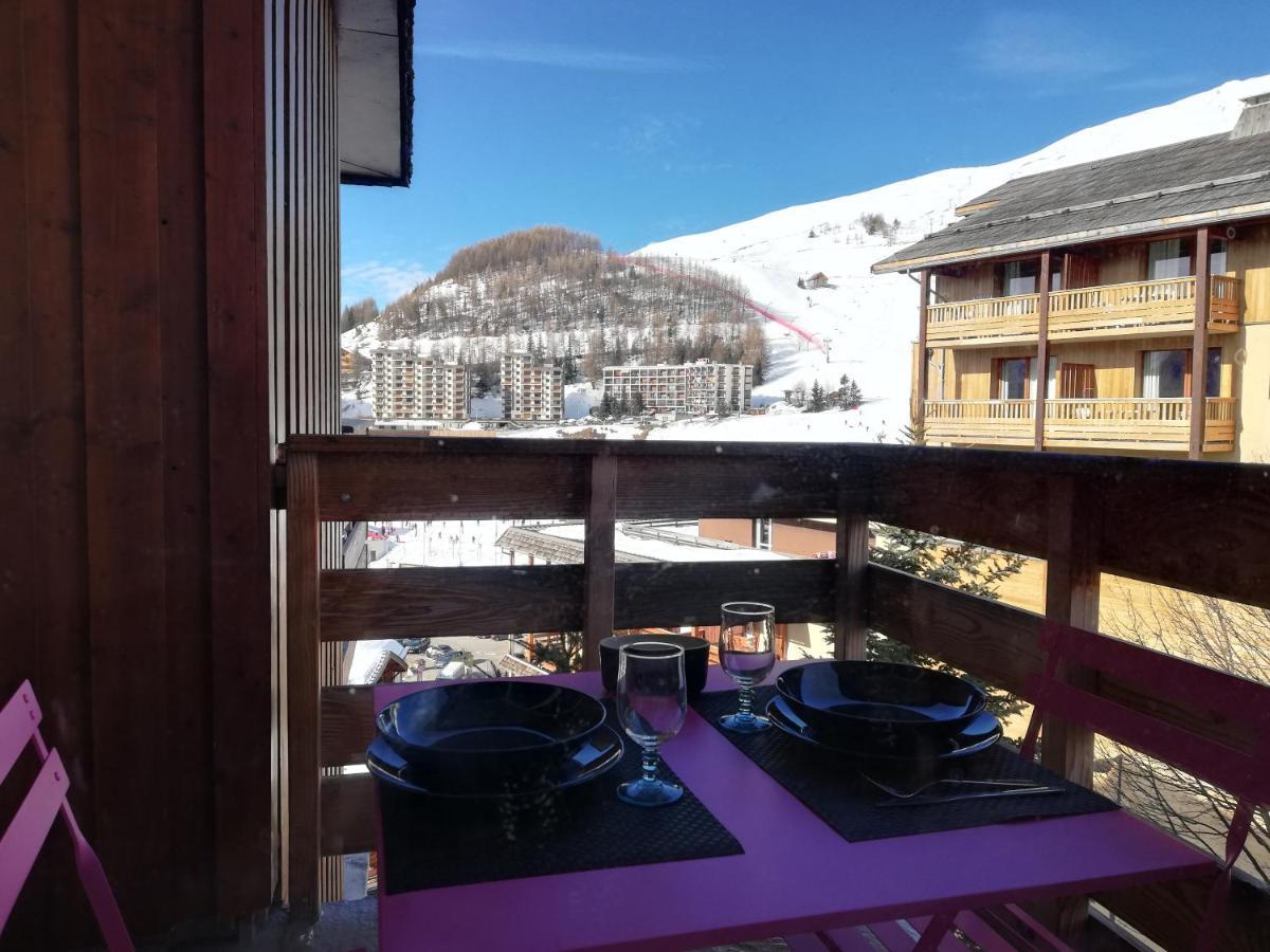Orcieres Rond Point Des Pistes, Front De Neige Apartment Ngoại thất bức ảnh