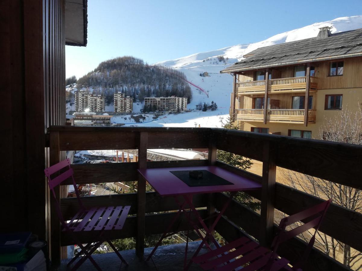 Orcieres Rond Point Des Pistes, Front De Neige Apartment Ngoại thất bức ảnh